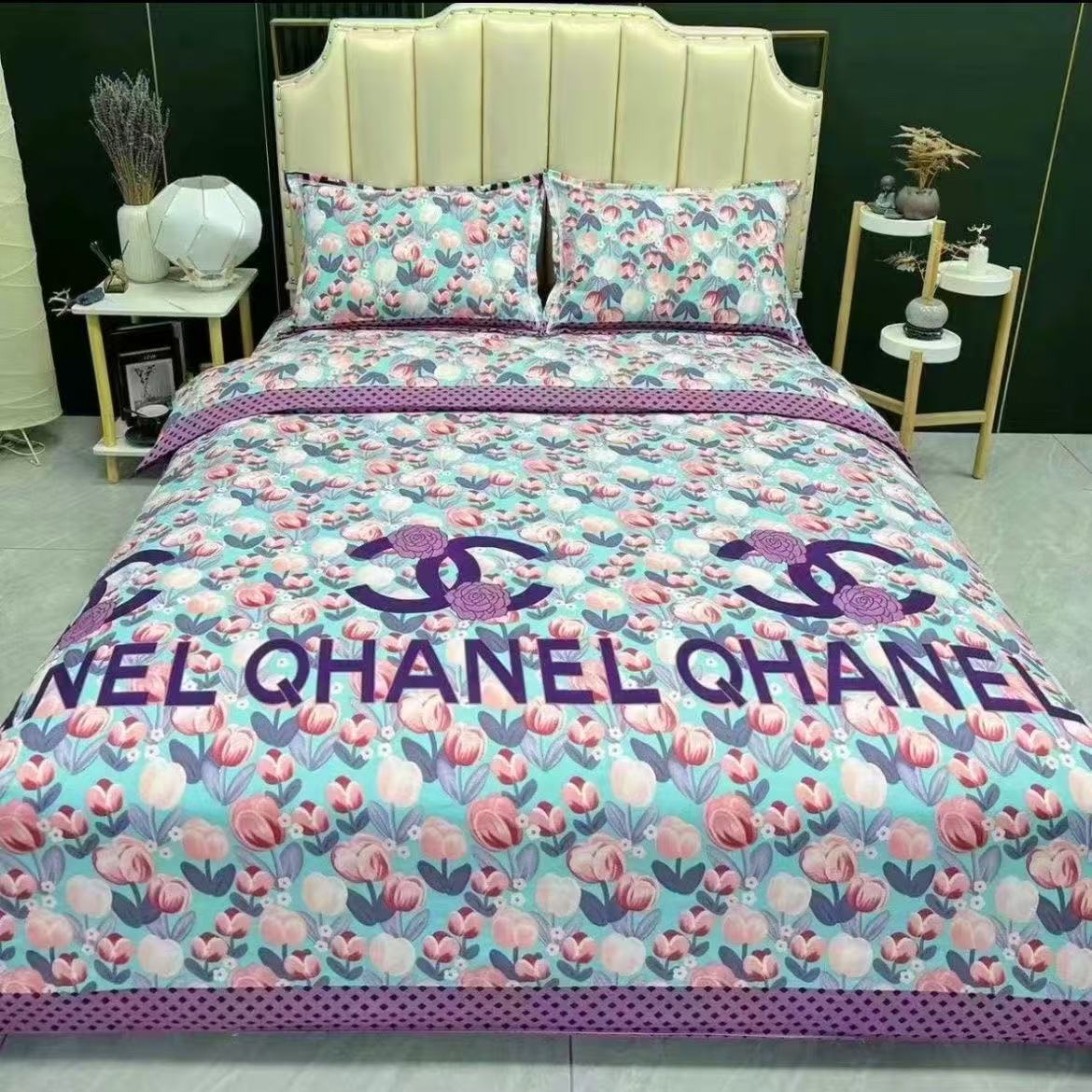 【郁金香】2.3*2.3米加厚磨毛四季床单斜纹面料亲肤透气 