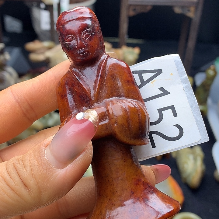 @***新和田玉未镶嵌颈饰