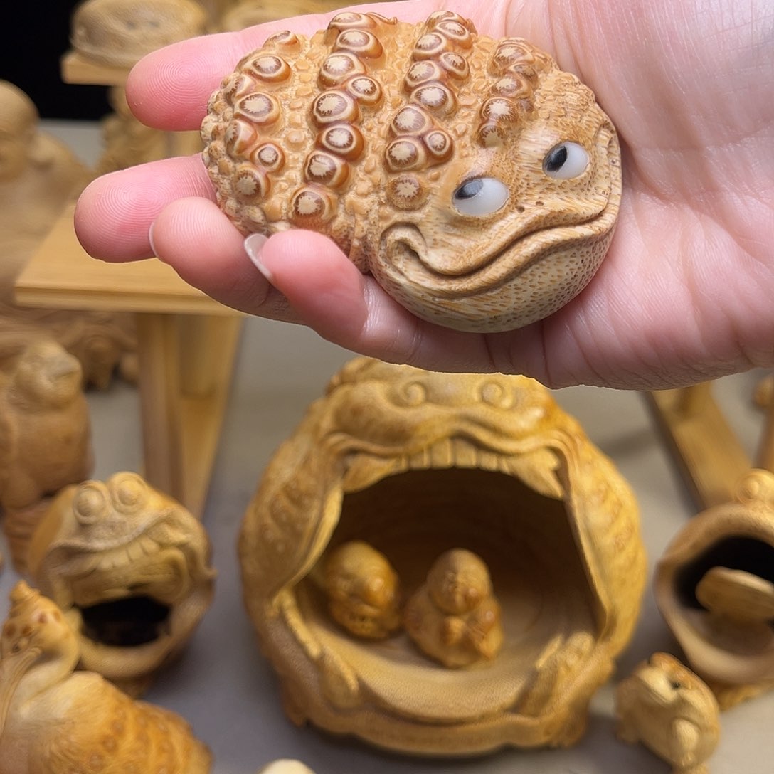 竹竹根的雕刻艺术