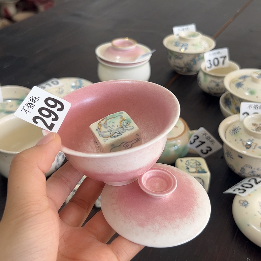 每***吃摆件景德镇不俗屿茶器299