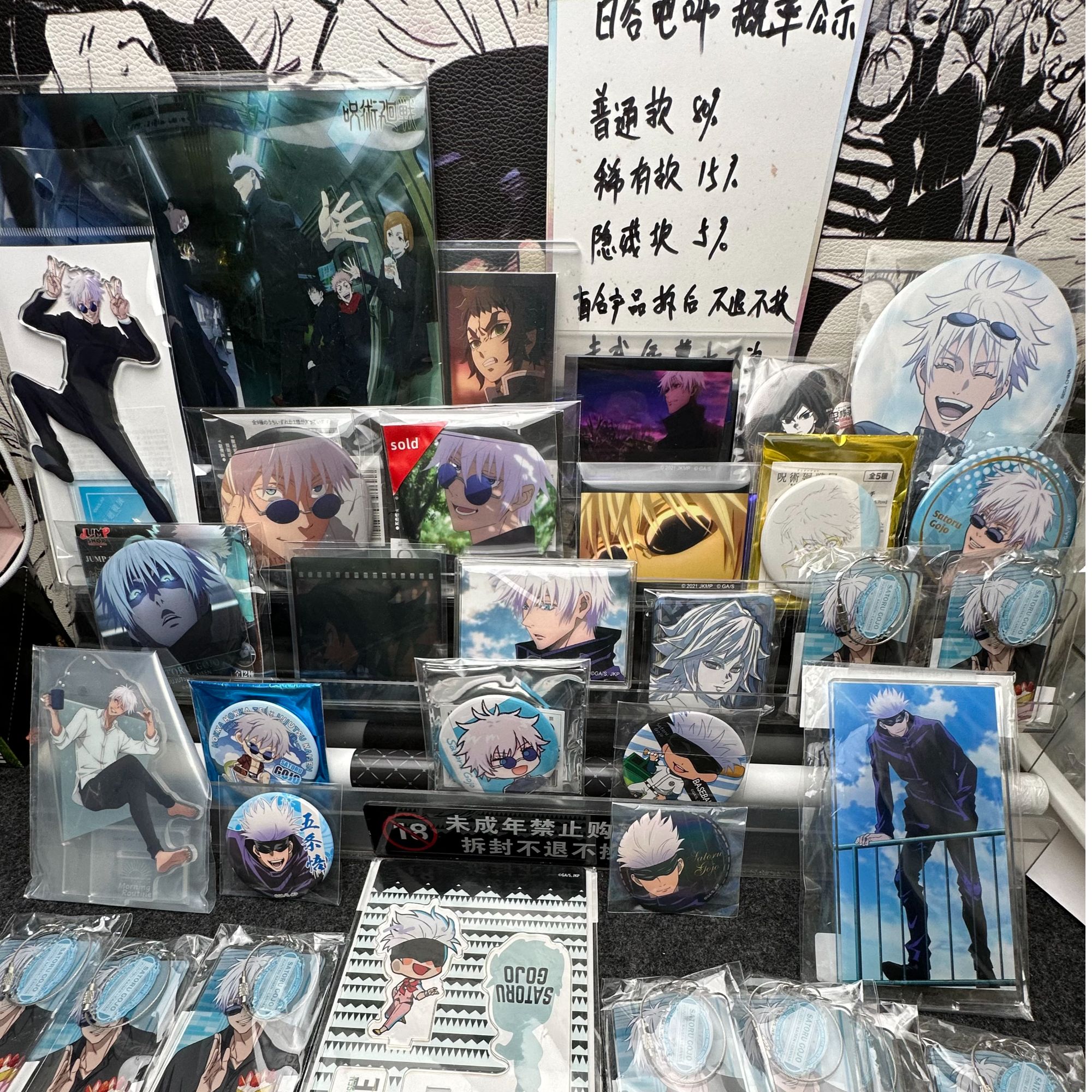 【转一转】鬼灭之刃 咒术回战 混池（代拆）