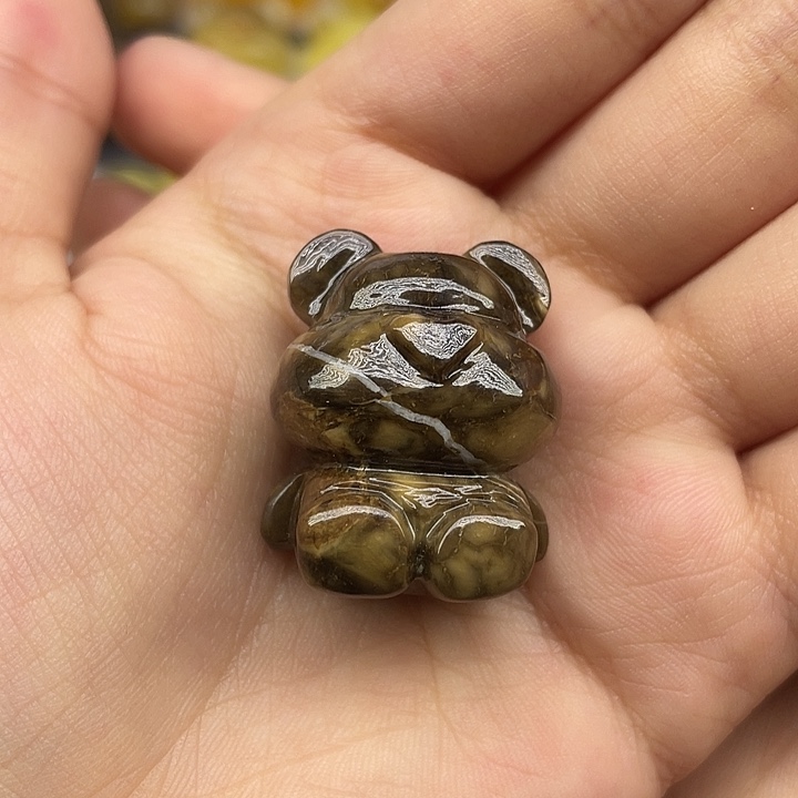 未镶嵌琥珀裸石天然琥珀蜜蜡根珀熊7.6g