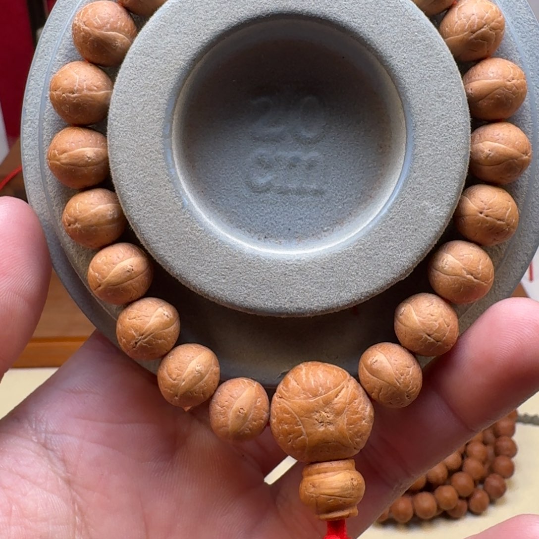 1***8凤眼菩提把件12尺寸手持