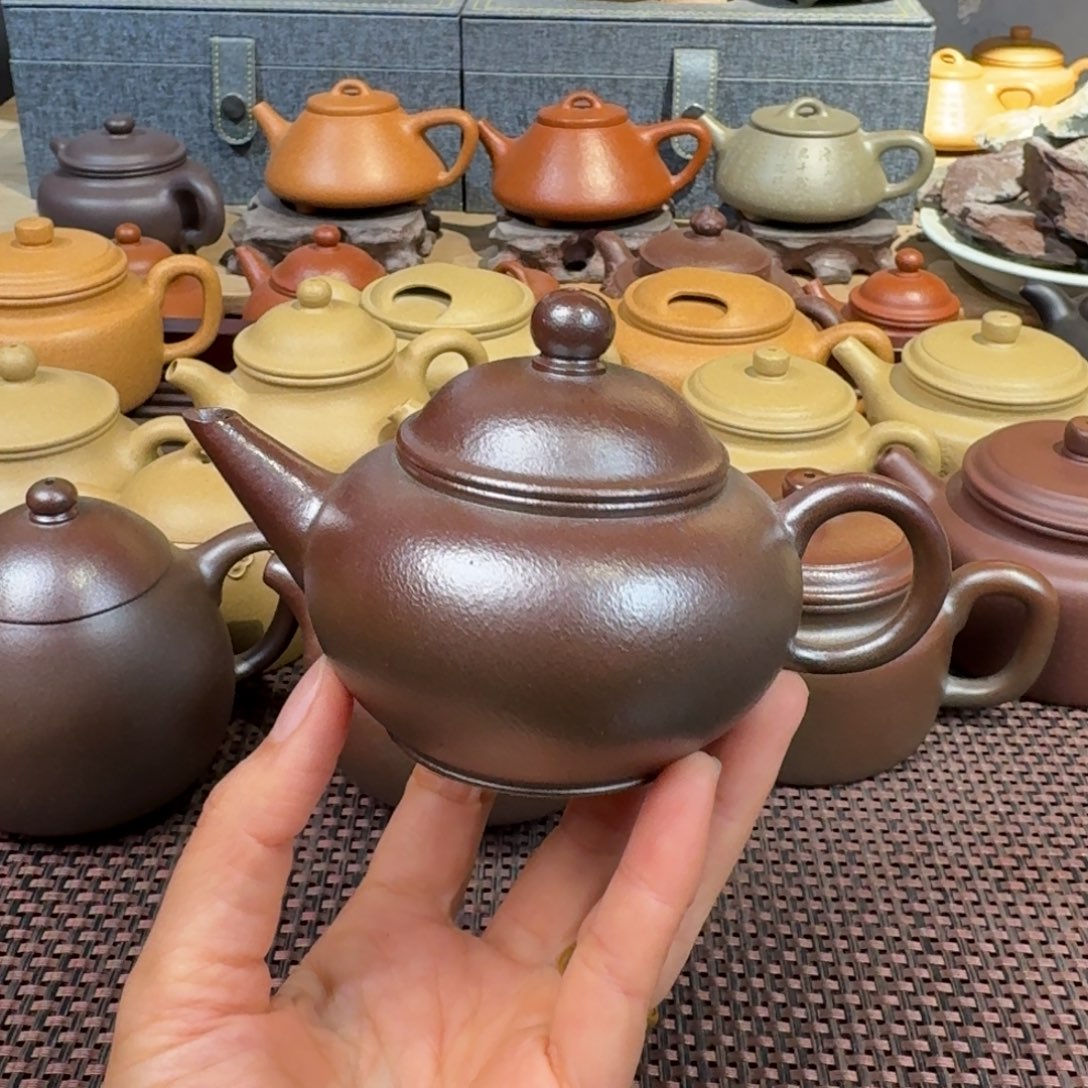 底槽青茶壶特价柴烧140毫升