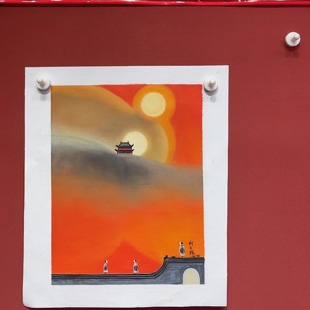 油画刘文桂油画作品
