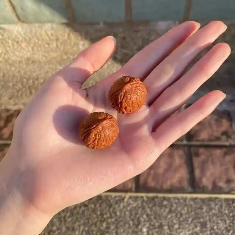 野生文玩小核桃迷你小尺寸手捻核桃小磨盘小元宝直播间一物一拍