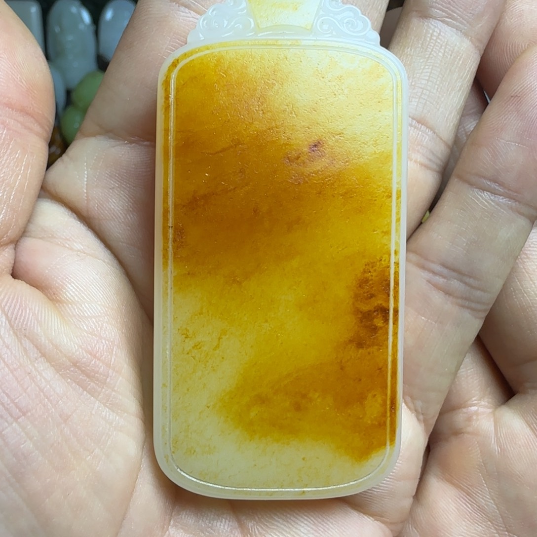 用***2和田玉未镶嵌颈饰