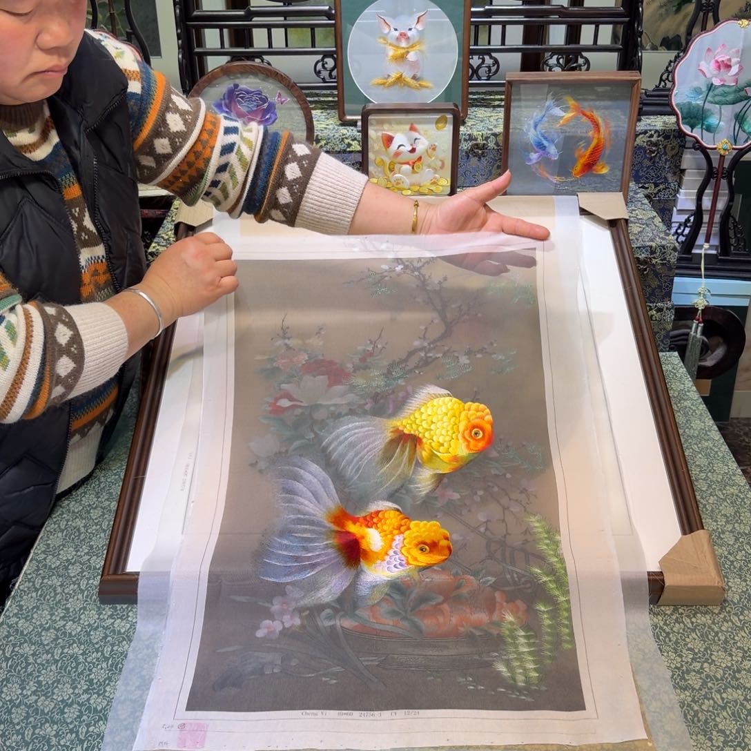 刺绣手工苏绣工艺