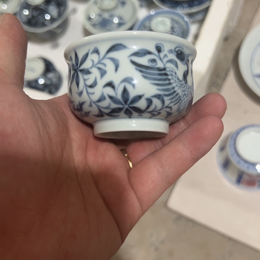 摆件景德镇手工手绘茶具