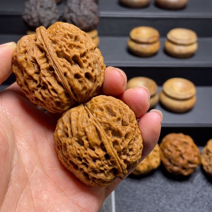 文玩核桃吊坠F高山流水44