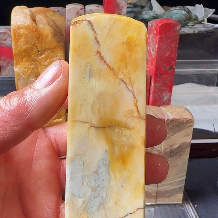 用***墨印石昌化石昌化白玉石印章