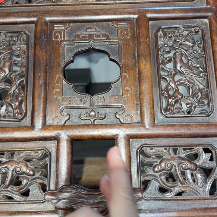 大***宝木花梨木小书架一个