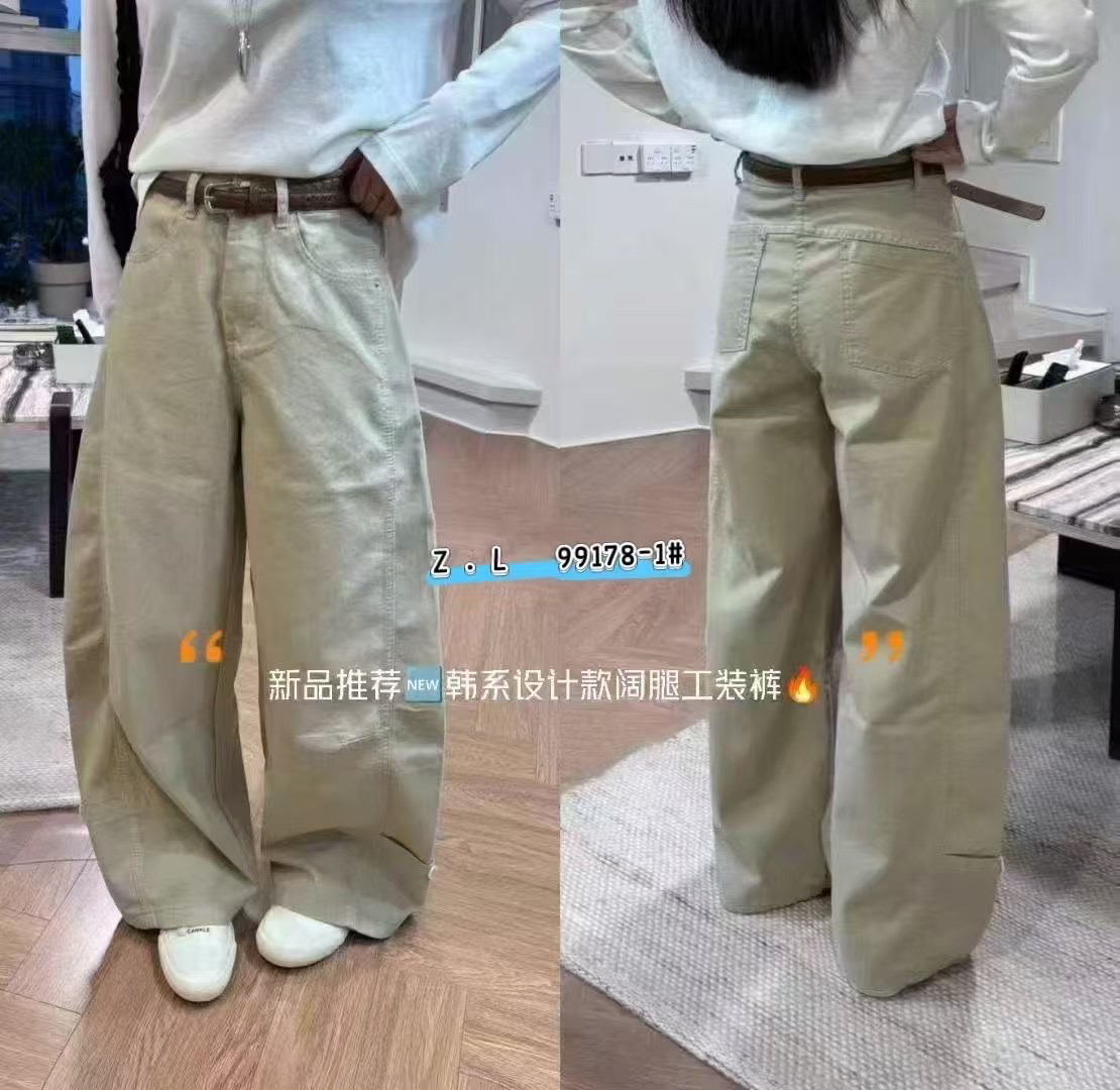 女装新品弯刀裤夏款时尚休闲长裤