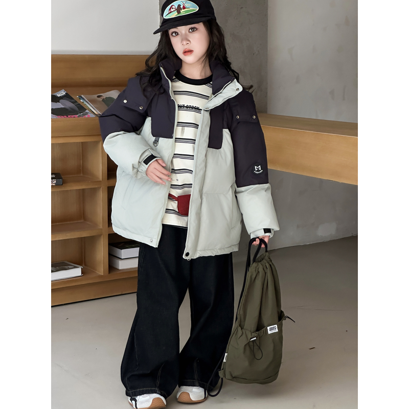 【New Sheep】品牌-童装集合店-儿童羽绒服新国标白鸭绒冬季【86809】