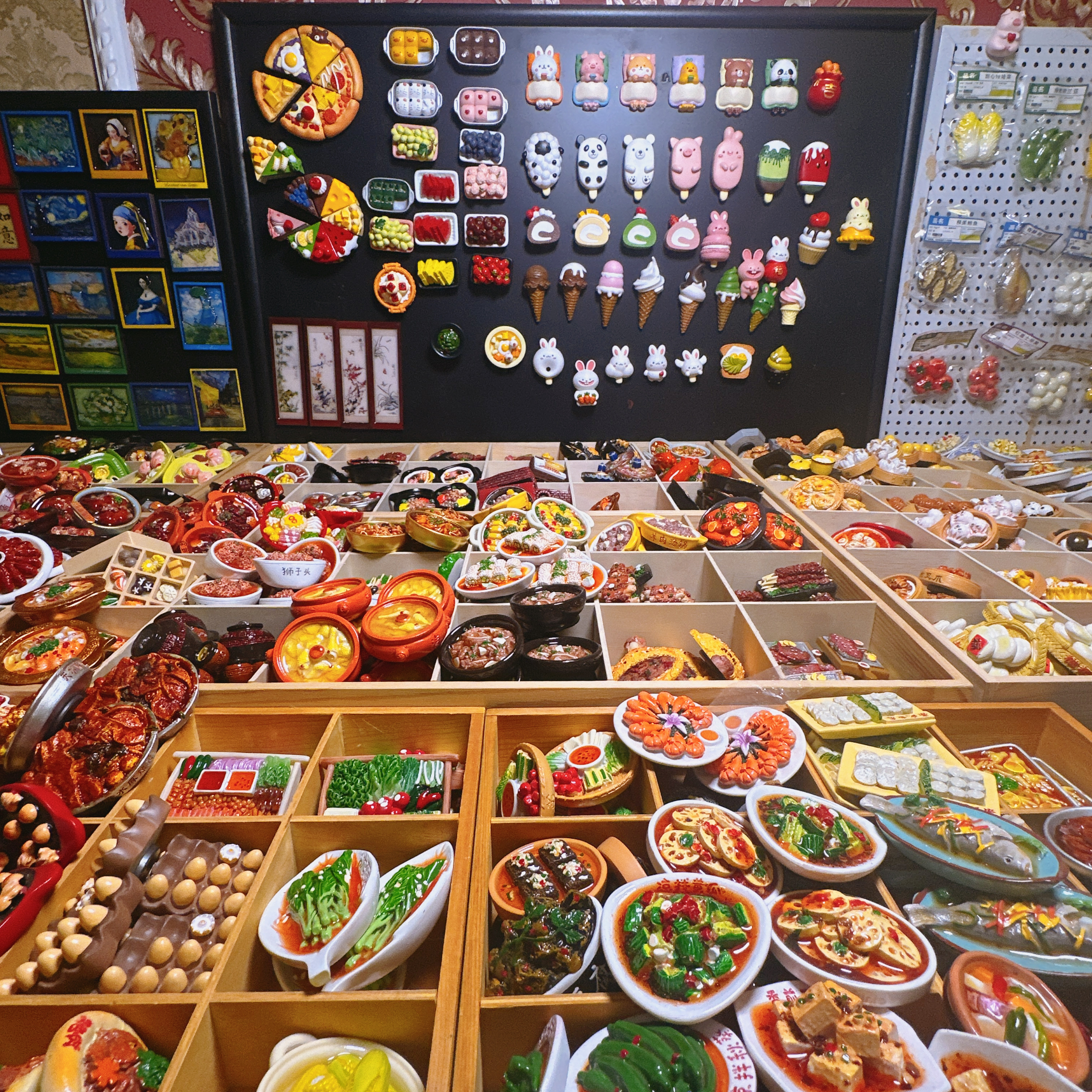 【兔鸭农场品字画高货补米】手工食玩DIY磁吸冰箱贴（默认微瑕）