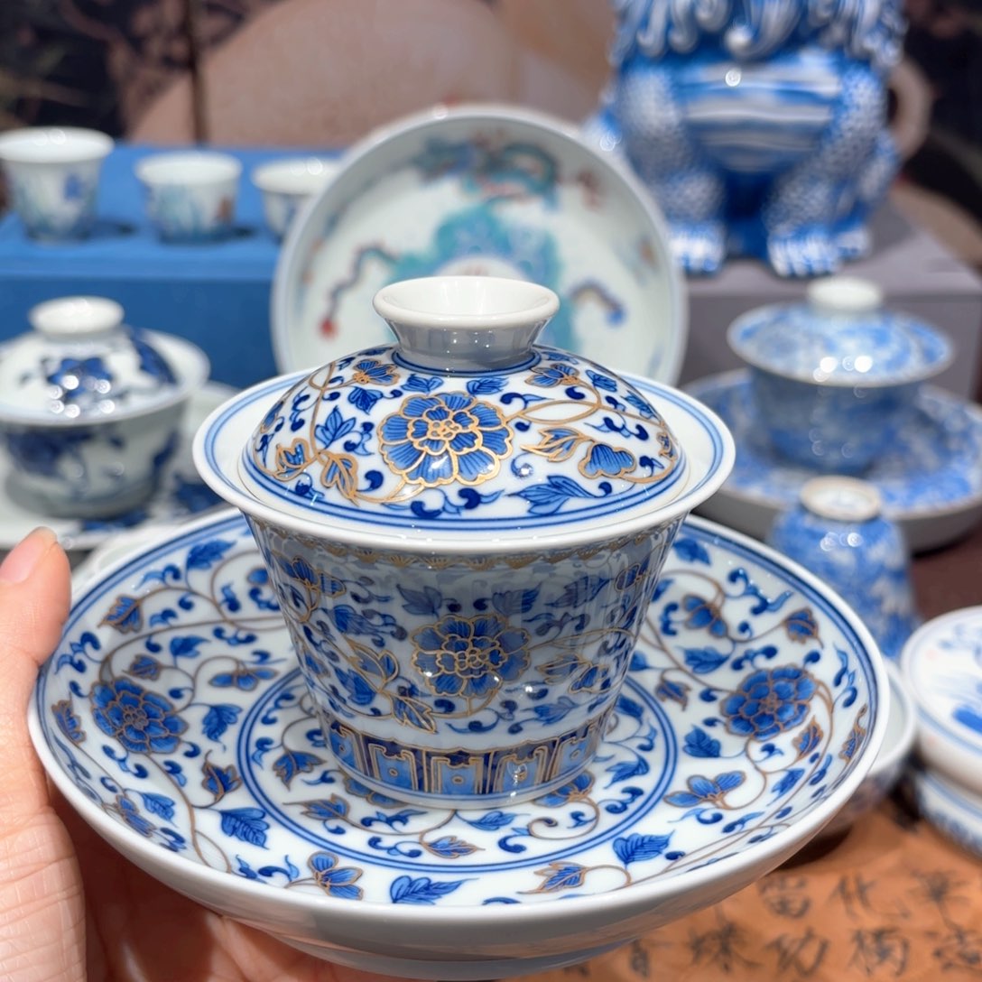 瓷片景德镇纯手工手绘