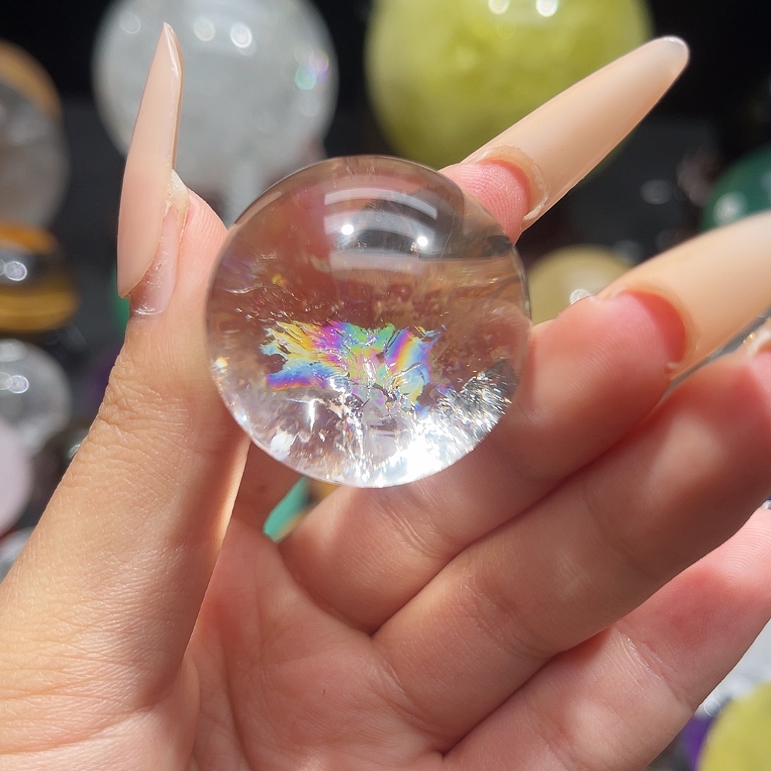 水晶未镶嵌珠宝半成品微瑕3.32