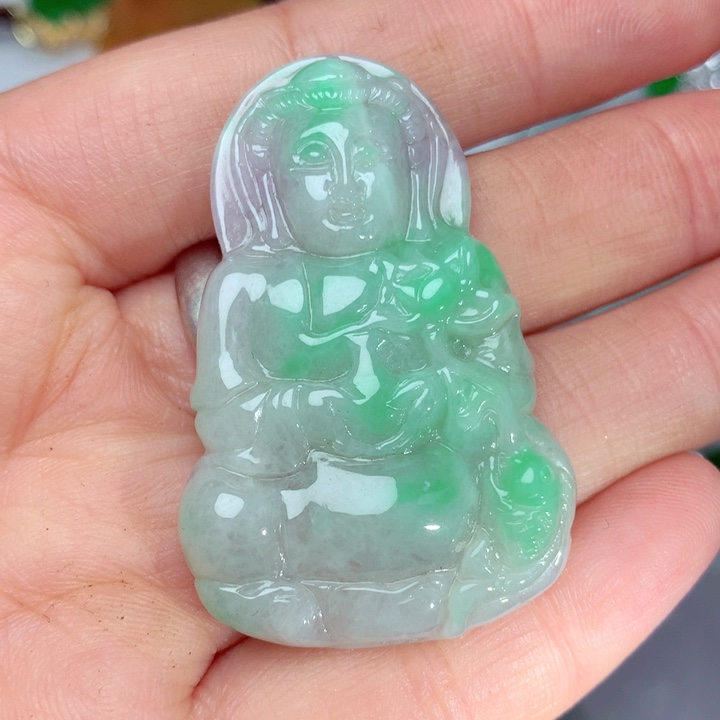 翡翠吊坠(不含链)未镶嵌