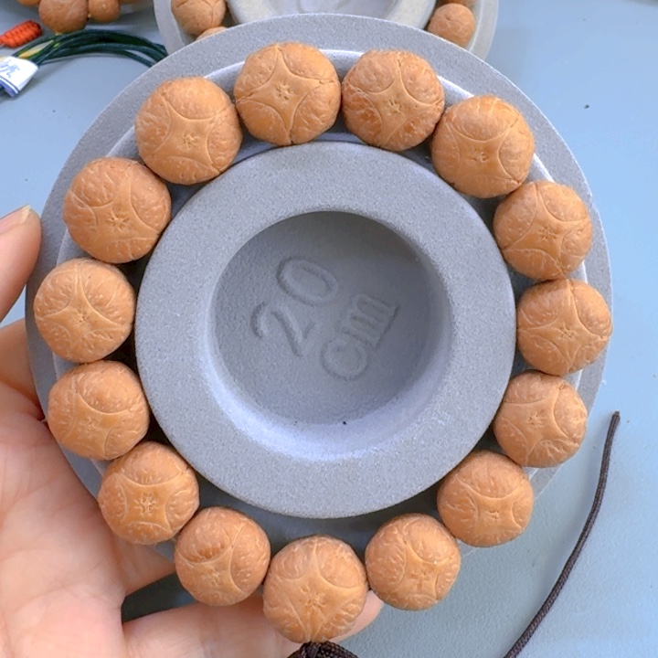 凤眼菩提手串17mm麒麟85@6929