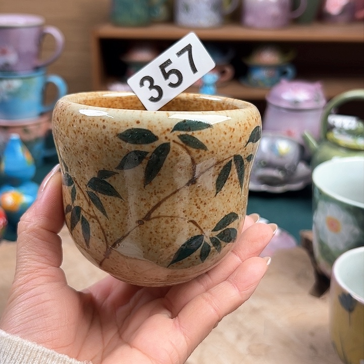杯景德镇陶瓷手绘作品357