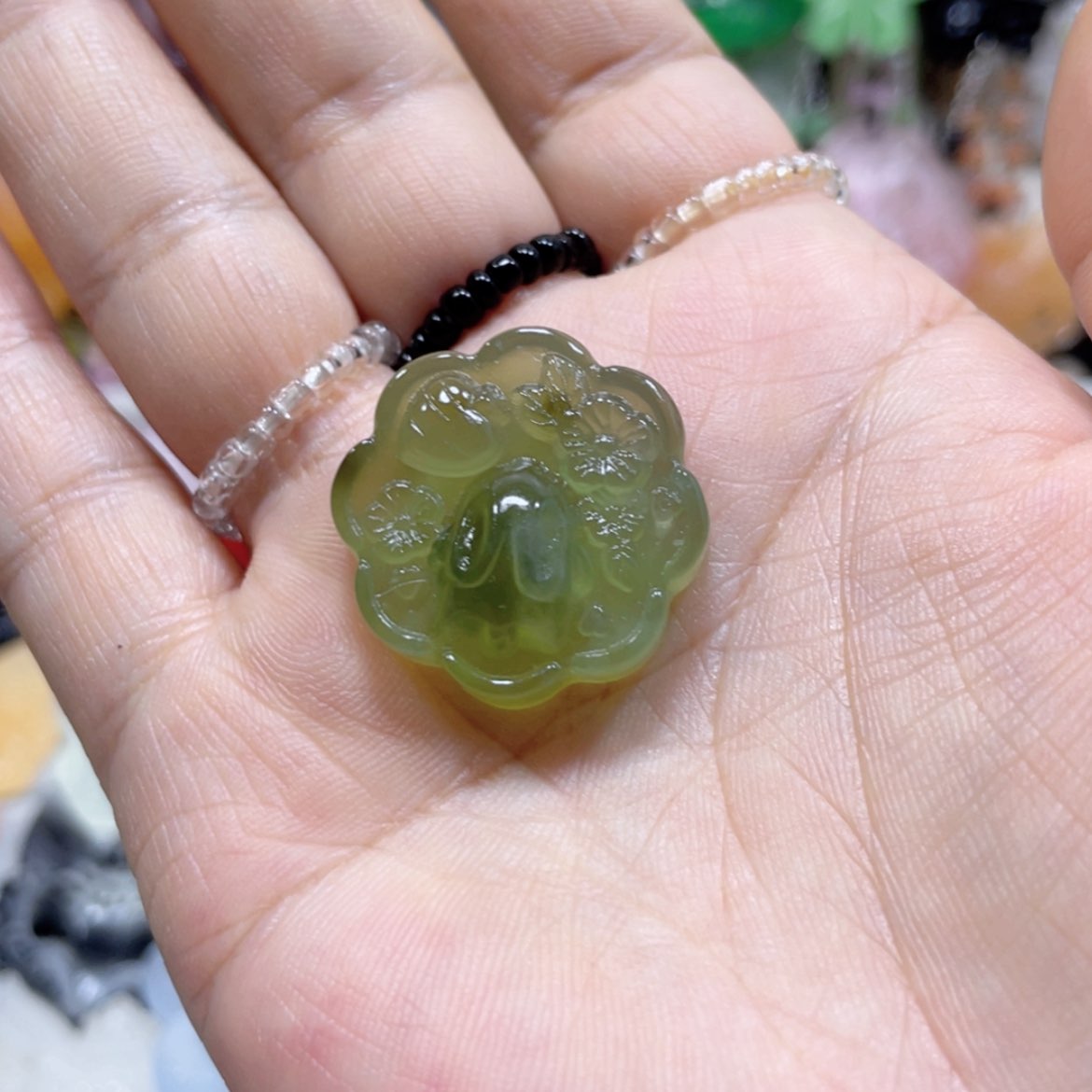 【闪购商品】未镶嵌岫玉颈饰?*?62吊坠