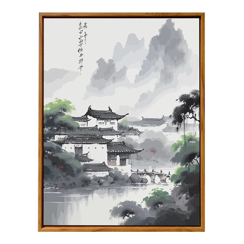 【直播链接】清新治愈花卉装饰画客厅玄关小众竖版挂画 【代拍】