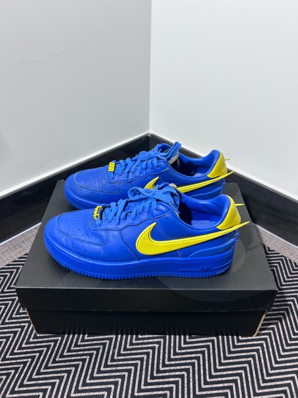 95新 maje 43码 ambush af1 蓝色 无原盒鞋底磨损小