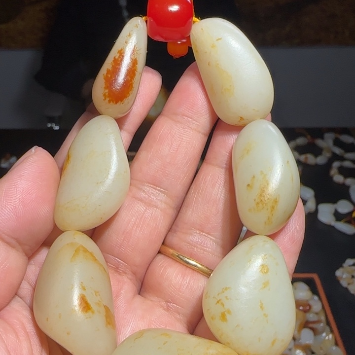 和田玉手链未镶嵌92克