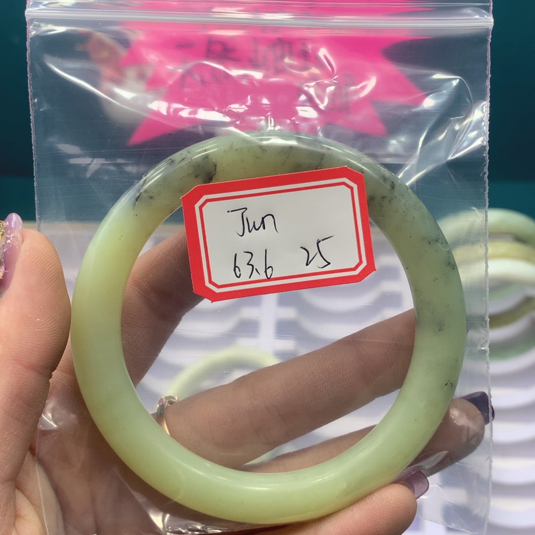 透闪石-蛇纹石玉手镯未镶嵌J****g