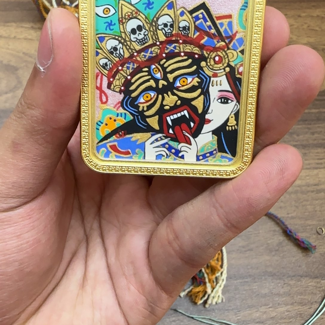 吊坠大*头木槿手绘直播间A001