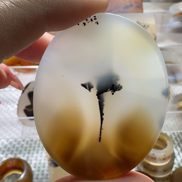 玛瑙/玉髓未镶嵌项链