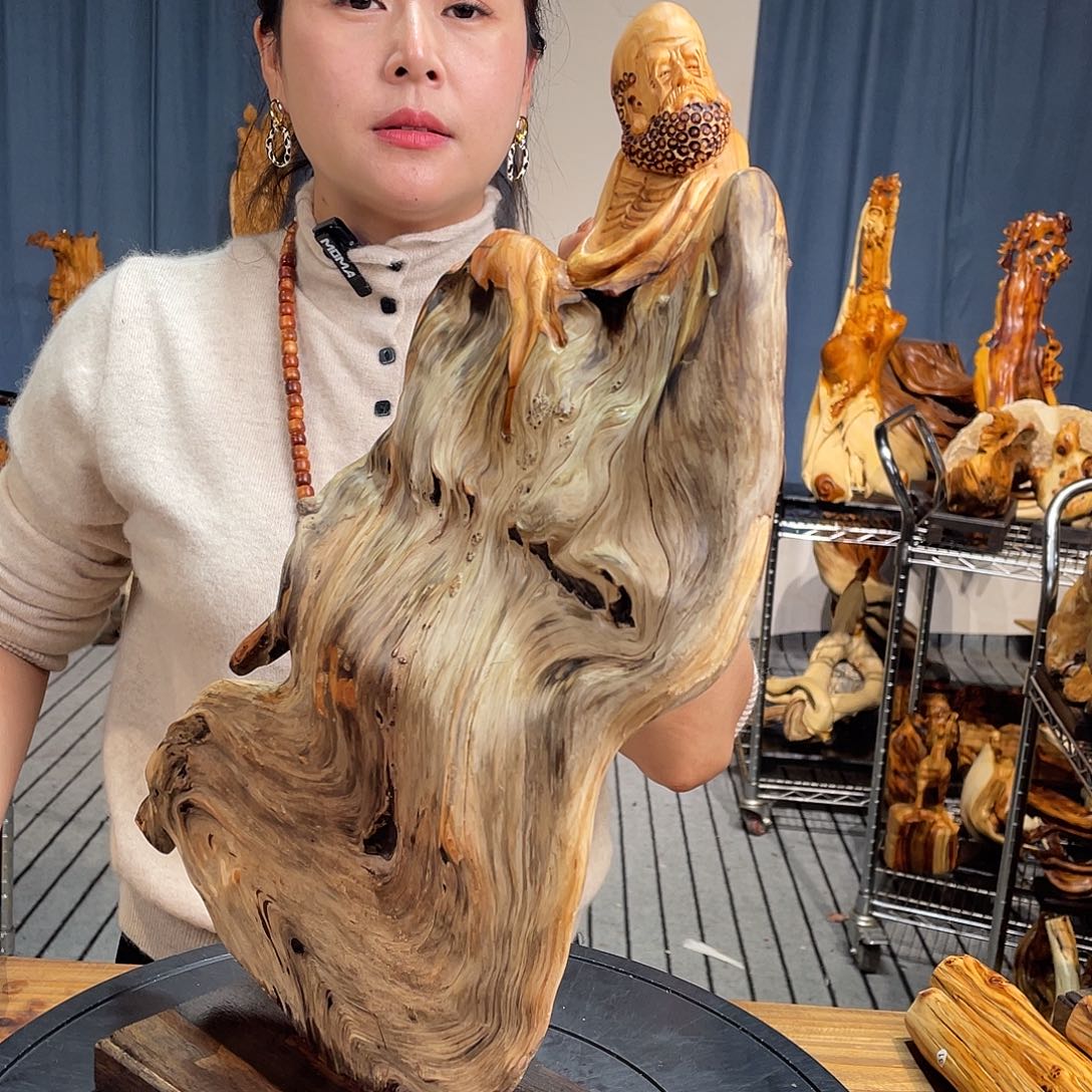 柏木（崖柏）随型摆件