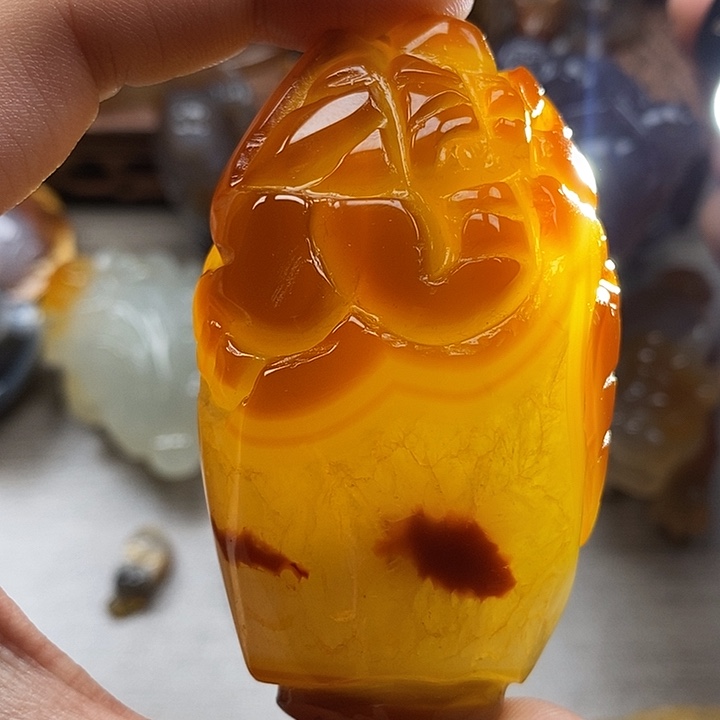 玛瑙/玉髓未镶嵌颈饰