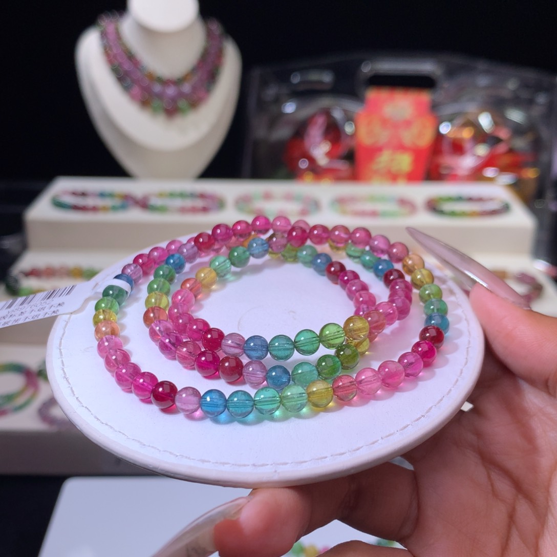 碧玺手链未镶嵌碧玺