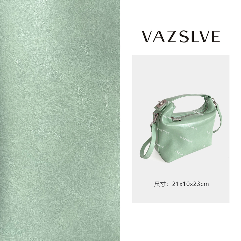 VAZSLVE/原创设计SK-92609-浅果绿 春季新款轻奢小包