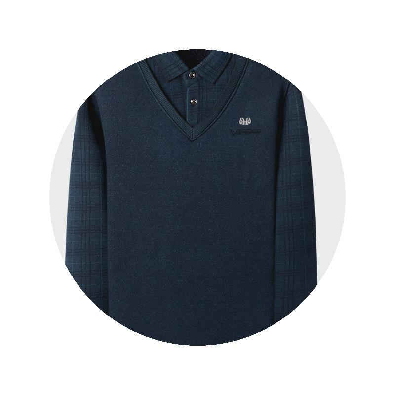 251-300中老年休闲爸爸男士秋冬保暖毛衣