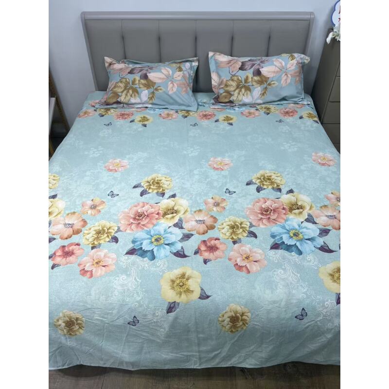 加厚磨毛棉直角边床单-春暖花开HBF