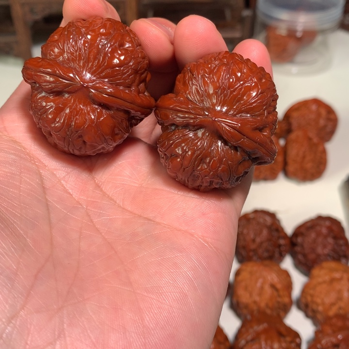 文玩核桃吊坠多*元宝10.42 WCH#00#