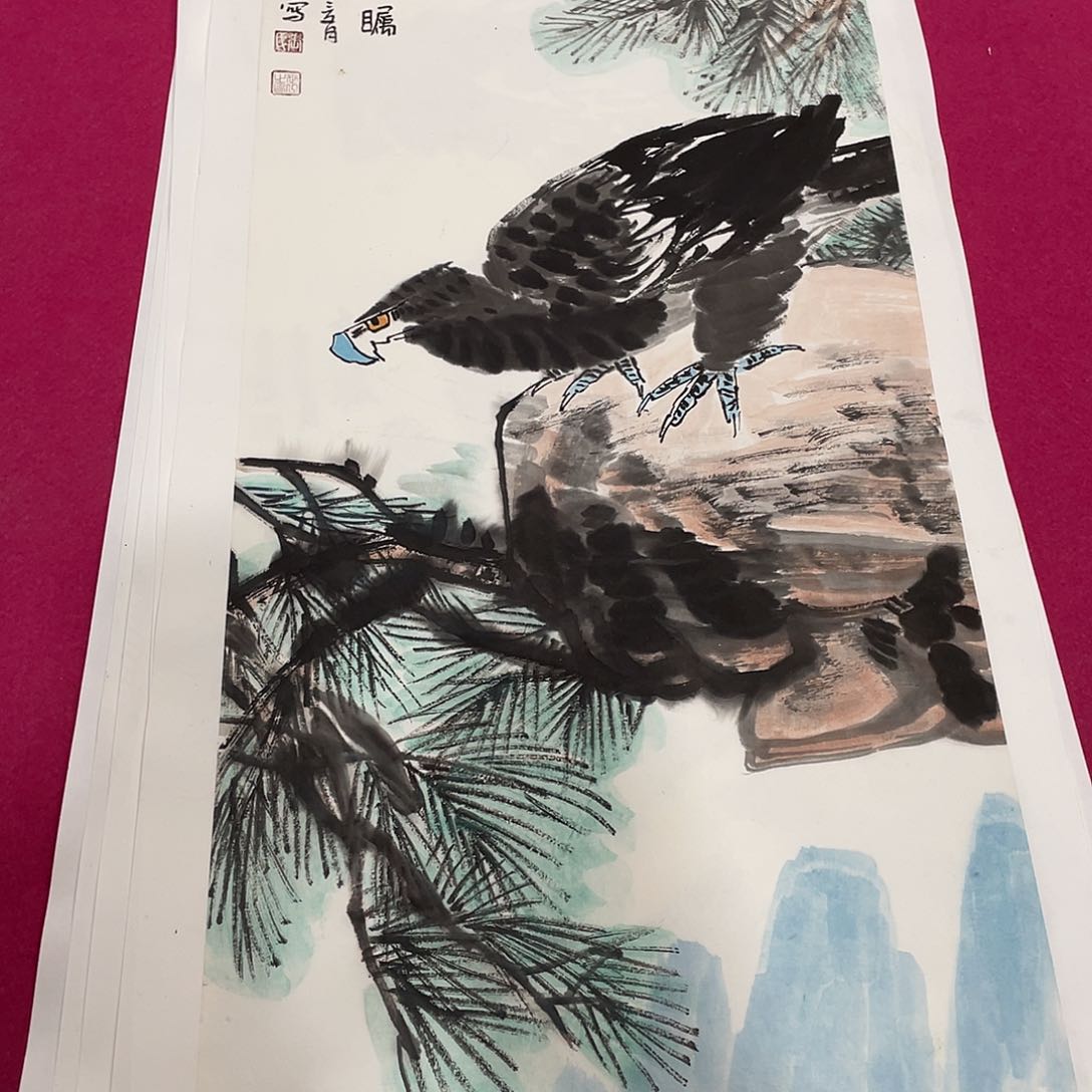 国画2平尺国画作品