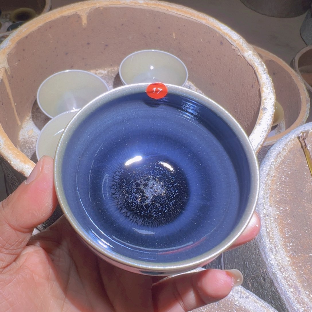 茶盏17 建窑建盏奇飞窑