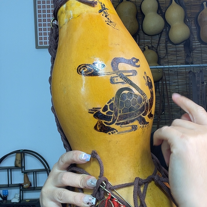 圆***圆香榧木葫芦被挂葫芦