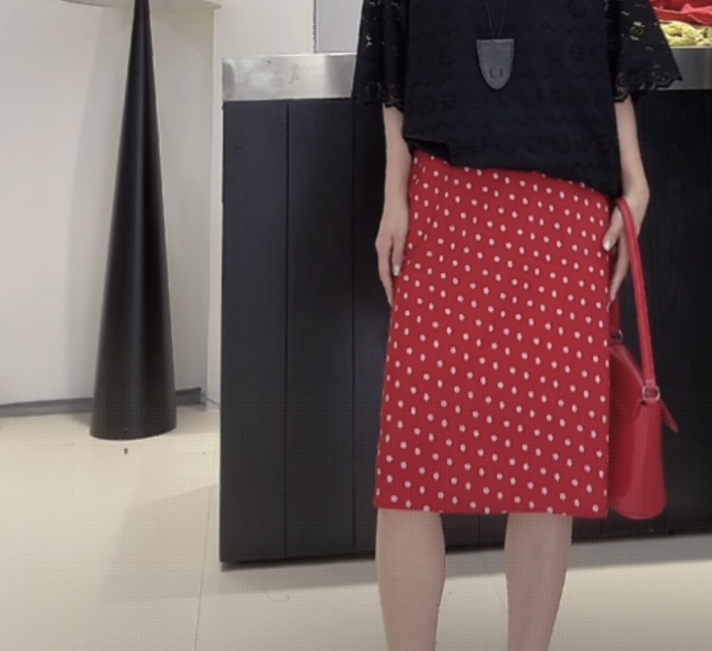 春夏透气舒适百搭波点半身裙（建议手洗）