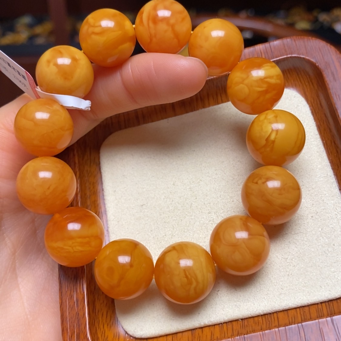 【闪购商品】蜜蜡手链未镶嵌手串