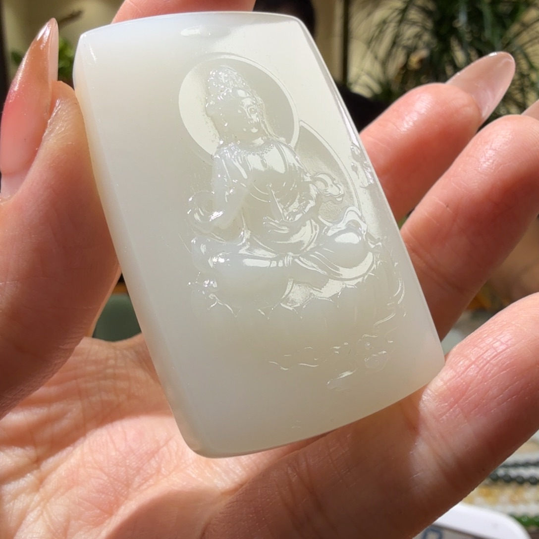 和田玉挂件未镶嵌