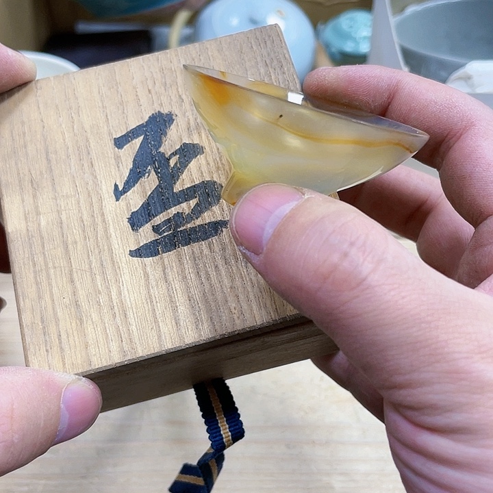 瓷片安*瓷制作工艺品摆件