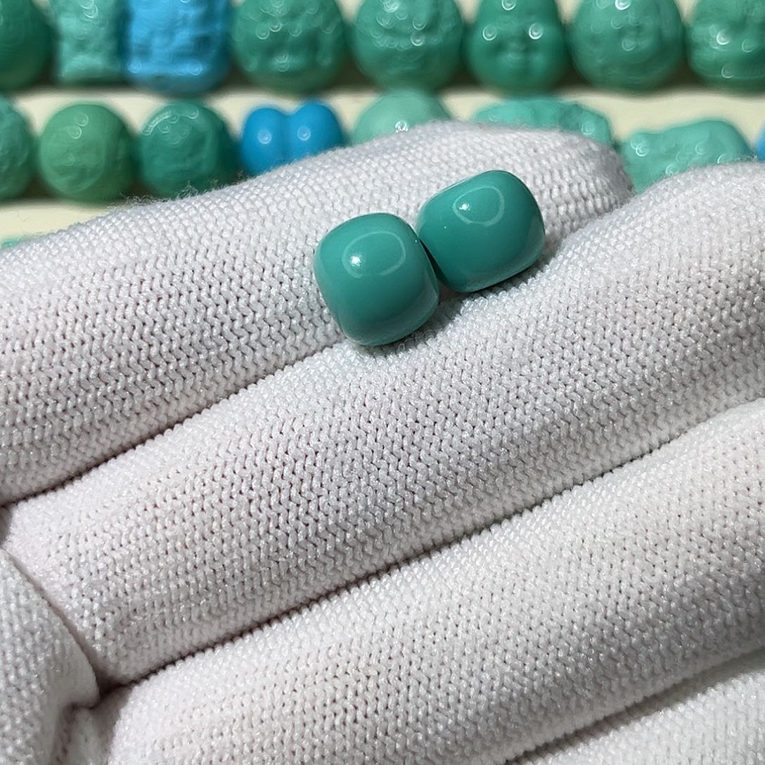 高瓷绿老型尺寸10.2一对