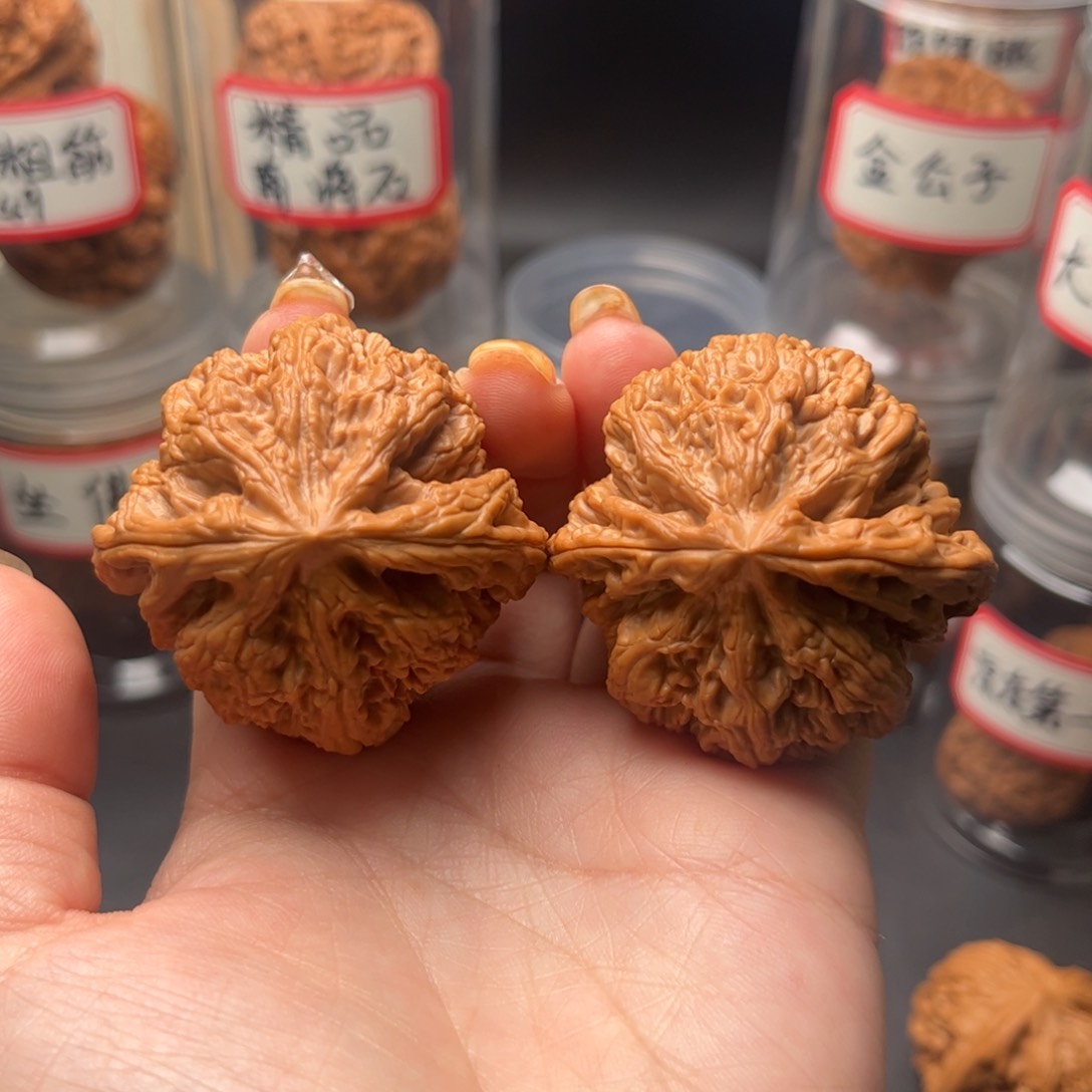 文玩核桃把件47大粗筋