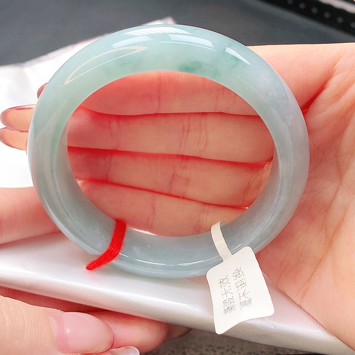 翡翠手镯未镶嵌55正圈