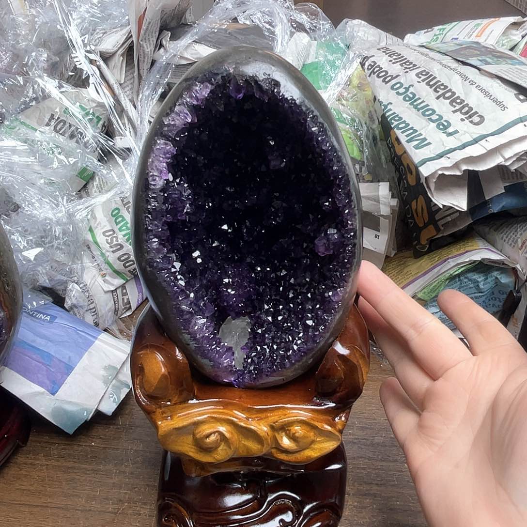 紫晶大型摆件（非配饰）未镶嵌