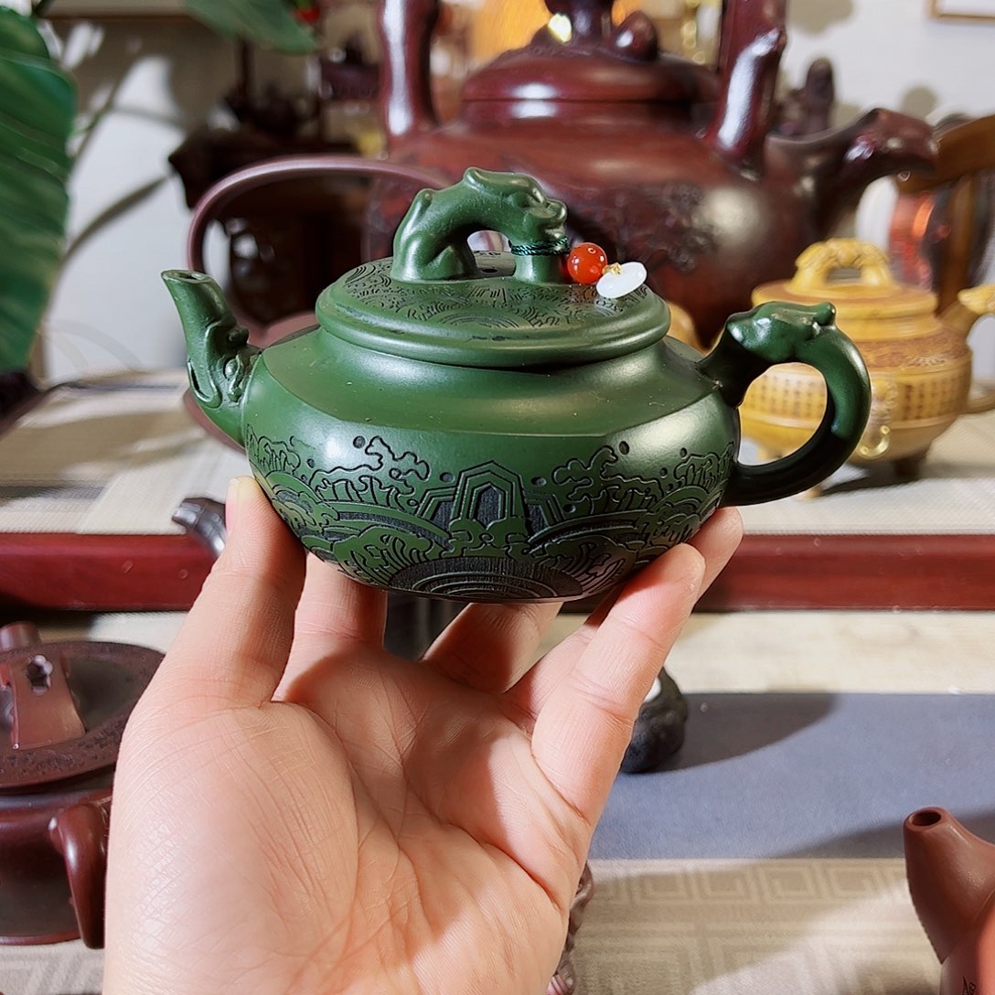 紫砂茶壶宜兴紫砂壶收藏起来